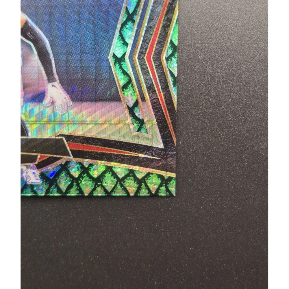 2024 Select A.J. Terrell #403 Field Level Dragon Scale Prizm /70 SP Falcons